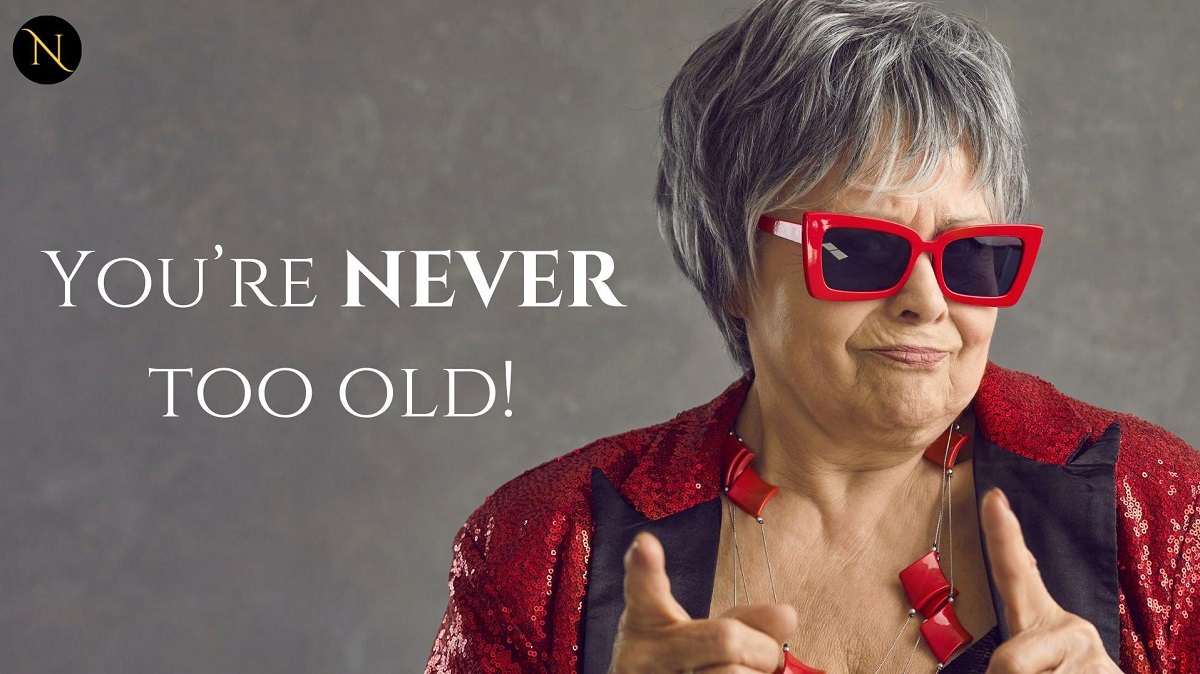 Natalie Nokomis - You are never too old to be creative