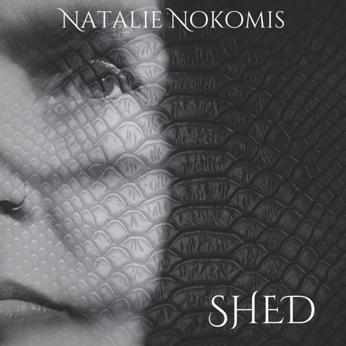 Natalie Nokomis Shed Cover Art Snake shedding its skin